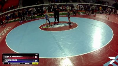 70 lbs Quarterfinal - Ezra R. Fernandez, Idaho vs Payson Price, Idaho