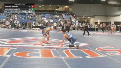 126 lbs Round Of 32 - Keagan Mesina, FL vs Miklo Hernandez, MN