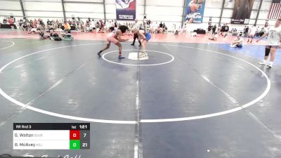 145 lbs Rr Rnd 3 - Giani Walton, Ground Up USA vs Braxton McAvey, Hillbilly Hammers