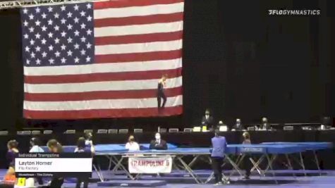 Layton Horner - Individual Trampoline, Flip Factory - 2021 USA Gymnastics Championships