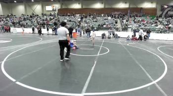 74 lbs Round Of 16 - Jacob Rowe, Durham WC vs Adriel Flores, Warriors Of Christ