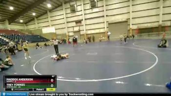 67 lbs Placement (16 Team) - Maddox Anderson, Idaho 2 vs Trey Fowkes, Utah Black