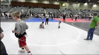 81 lbs Consi Of 4 - Evan Ferguson, Cornerstone MC vs Joveneti Ugalde, Fallon Greenwave WC