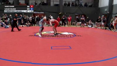 165 lbs Champ. Rd Of 16 - Hans Kamm, Salem Elite vs Lucas Valdez, South San Francisco Gators Wrestling Club