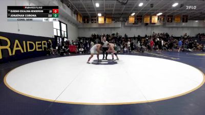 190 lbs Cons. Semi - Eugenio Escalona Henderson, La Mirada vs Jonathan Corona, Santa Barbara