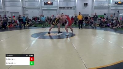 E-285 lbs Final - Sean Doyle, OH vs Quinton Smith, OH