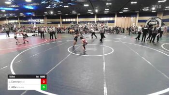 62 lbs Quarterfinal - Jayvin Corona, Blackcat WC vs Joshua Alfaro, Sunnyside WC