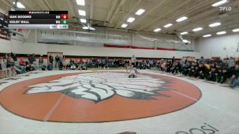132 lbs Semis & 1st Wrestleback (8 Team) - Kolby Wall, Worland High School vs Izak Goodro, Wheatland