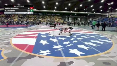 149 lbs Round 2 - Westin Edwards, No Team vs Blake Henry, Gordon/Rushville