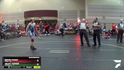 117 lbs Quarterfinals (8 Team) - Bryar Hooks, POWA vs Heath Varner, Mi Pitbulls