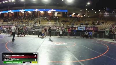 165 1A Cons. Round 3 - Christopher Bryant, Titusville vs Bluny Davilma, Miami Central