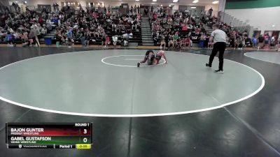 95-105 lbs Round 1 - BaJon Gunter, Prodigy Wrestling vs Gabel Gustafson, Viking Wrestling