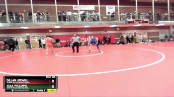 145 lbs Cons. Round 2 - Kole Williams, Idaho Falls High School vs Dillan Lerwill, Sugar Salem High School