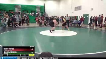 285 lbs Quarterfinal - Dontae Dixson, South vs Coby Jones, Mountain View