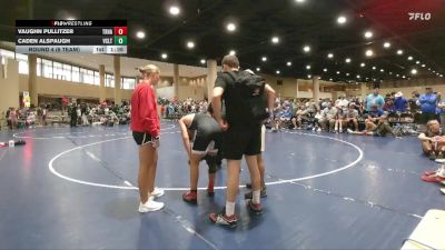 126 lbs Round 4 (6 Team) - Vaughn Pullitzer, Team Rich Habits Black vs Caden Alspaugh, Vancleave Takedown Club