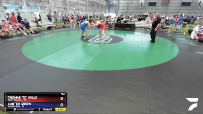 182 lbs Placement Matches (8 Team) - Thomas `TC` Wills, Team Texas A vs Carter Green, Kansas Red