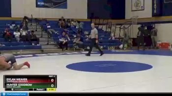 174 lbs Cons. Round 4 - Hunter Goodrow, Roger Williams vs Dylan Weaver, Shenandoah University