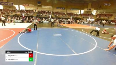 58 lbs Round Of 16 - Jd Alguire, NM Bad Boyz vs Easton Palmer, Montrose Elite Wrestling