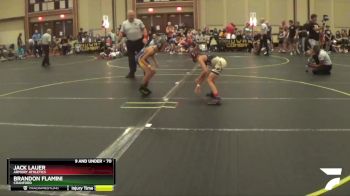 70 lbs Quarterfinal - Brandon Flamini, Cranford vs Jack Lauer, Armory Athletics