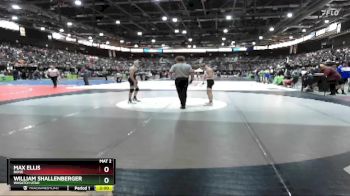 113 lbs Champ. Round 2 - William Shallenberger, Wasatch Utah vs Max Ellis, Boise