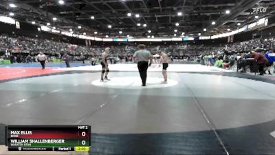 113 lbs Champ. Round 2 - William Shallenberger, Wasatch Utah vs Max Ellis, Boise