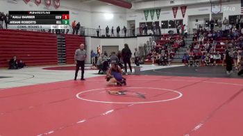 115 lbs Cons. Round 3 - Ariani Roberts, Bellevue vs Kalli Barber, Central DeWitt