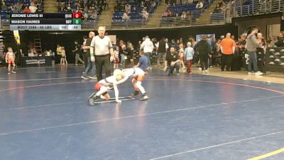 60 lbs Consy 1 - Jerome Lewis III, Quakertown vs Mason Haines, Mifflin County