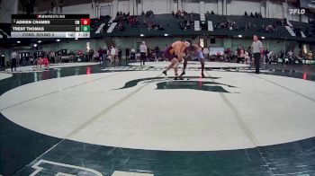 184 lbs Cons. Round 5 - Trent Thomas, Kent State vs Adrien Cramer, Central Michigan