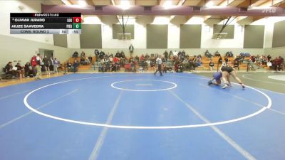 Girls 142 lbs Cons. Round 2 - Ailize Saavedra, Pierce Girls vs Oliviah Jurado, Live Oak Girls