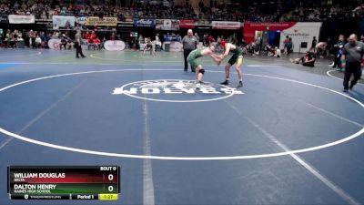 171 lbs Semifinal - Dalton Henry, Haines High School vs William Douglas, Delta