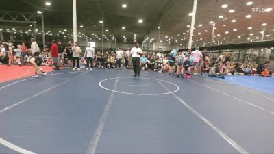 96 lbs Round 1 - Zakk Kulas, East Carolina Elite vs River Miker, Tri State Hammers