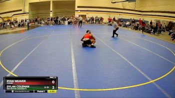 133 lbs Cons. Round 2 - Ryan Weaver, Cleary vs Dylan Coleman, Rochester University