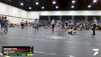 155 lbs Round 3 (4 Team) - Brody Bailey, Reapers vs Matthew Joyce, Bad Bass