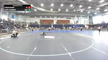 141 lbs Cons. Round 2 - Logan Banks, Utica vs David Cordero, Oswego State