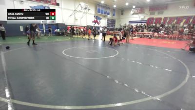 126 lbs Quarterfinal - Royal Campoverde, Unattached vs Gael Cueto, Westminster High School