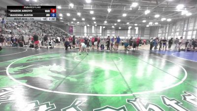 100 lbs Cons. Semis - Sharon Arroyo, Washington vs Makenna Austin, Ascend Wrestling Academy