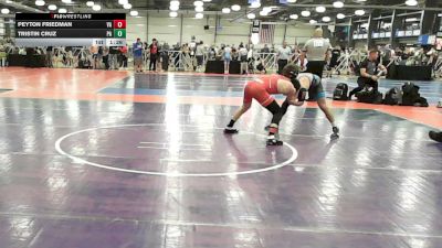 120 lbs Round Of 128 - Peyton Friedman, VA vs Tristin Cruz, PA