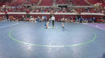 100 lbs Round 4 - 3rd Wb (16 Team) - Elizabeth Quick, Anna vs Isabella Yu, Frisco