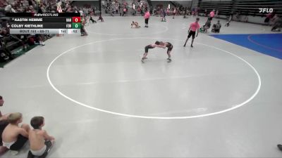68-71 lbs 5th Place Match - Kastin Hemme, Hannibal vs Colby Kiethline, Fort Zumwalt Wrestling