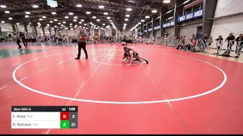 138 lbs Rr Rnd 2 - Evan Ross, Purple Platoon vs Riddeck Romano, TYW New Breed High School