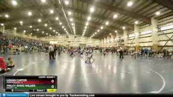 92 lbs Champ Round 1 (16 Team) - Logan Carter, Team Montana vs Finley-Davis Wilder, Idaho 1