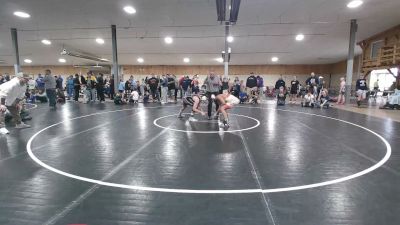 136 lbs Semifinal - Isaiah Hertzler, Milton vs Mason Castillo, Reading