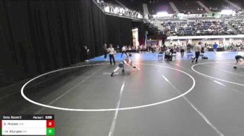 5th - 6th grade - 86 Cons. Round 2 - Gable Riniker, Immortal Athletics WC vs Henrik Sturges, Immortal Athletics WC