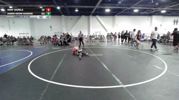 98 lbs Consi Of 8 #2 - Andy Barela, Top Rank Hammers vs James Keoni Bareng, College Prep Wr Ac