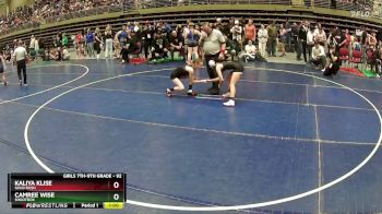 92 lbs Round 4 - Kaliya Klise, Gold Rush vs Camree Wise, Shootbox