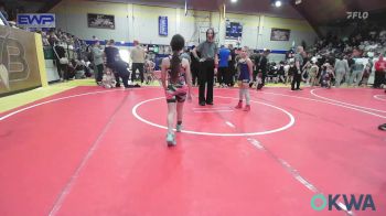 55-58 lbs Rr Rnd 3 - Callie Christian, Team Tulsa Wrestling Club vs Alyna Johnson, Skiatook Youth Wrestling
