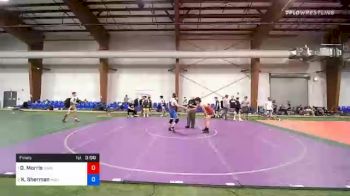 160 lbs Final - Dakota Morris, Seagull Wrestling Club vs KJ Sherman, Holy Spirit