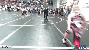 60 lbs Rr Rnd 2 - Jax Elledge, Cleveland Takedown vs Danger Welch, Claremore Wrestling Club