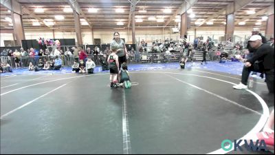 52 lbs Consi Of 8 #1 - Wells Harper, Duncan Demon Wrestling vs Jackson Kreamer, Lone Grove Takedown Club
