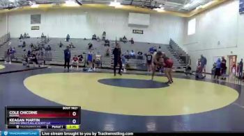 220 lbs Semifinal - Cole Chicoine, Indiana vs Keagan Martin, Madman Wrestling Academy LLC